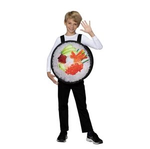 Halloween Sushi Roll Costume for Kids 8+ One Size Fits Most
